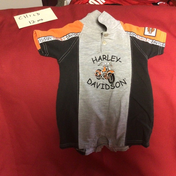 Harley-Davidson baby onesie - Picture 1 of 3